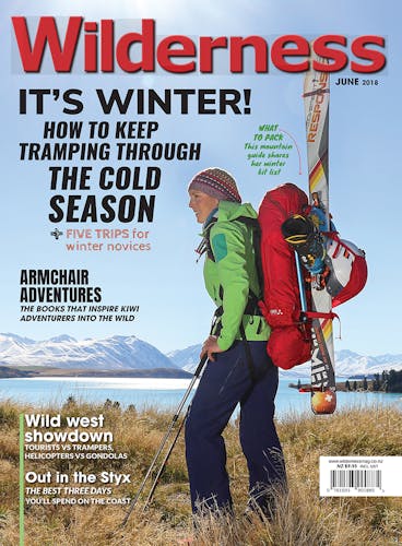 Image of the June 2018 Wilderness Magazine Cover