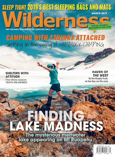 Image of the March 2019 Wilderness Magazine Cover