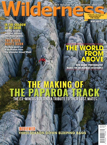 Image of the May 2019 Wilderness Magazine Cover