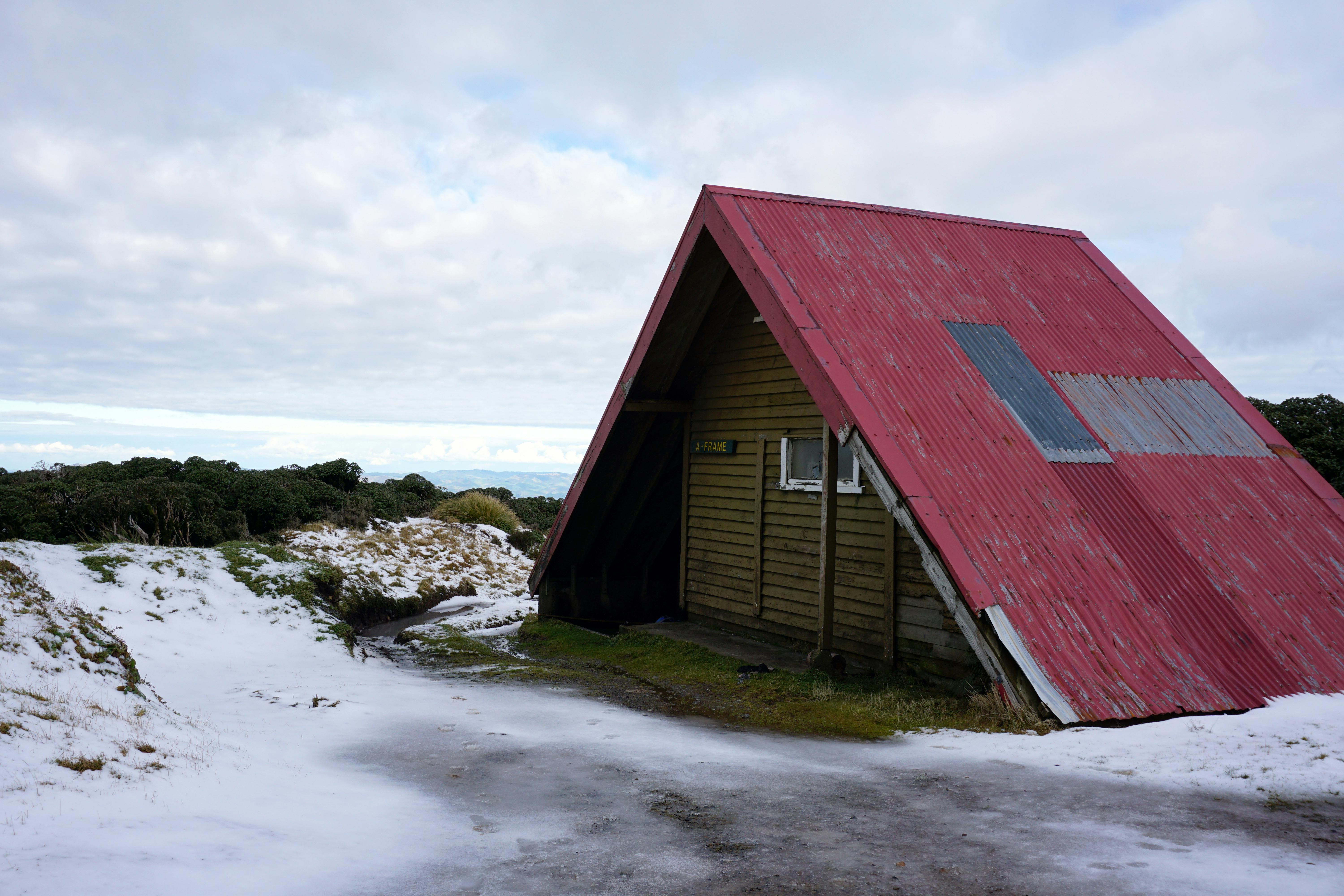 Traverse (A-Frame) Hut, Ruahine Range - Hiking & Tramping in NZ