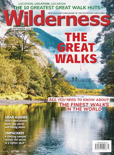 Image of the September 2020 Wilderness Magazine Cover