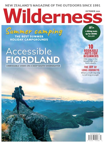 Image of the October 2020 Wilderness Magazine Cover