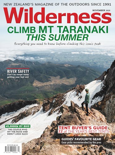 Image of the November 2020 Wilderness Magazine Cover