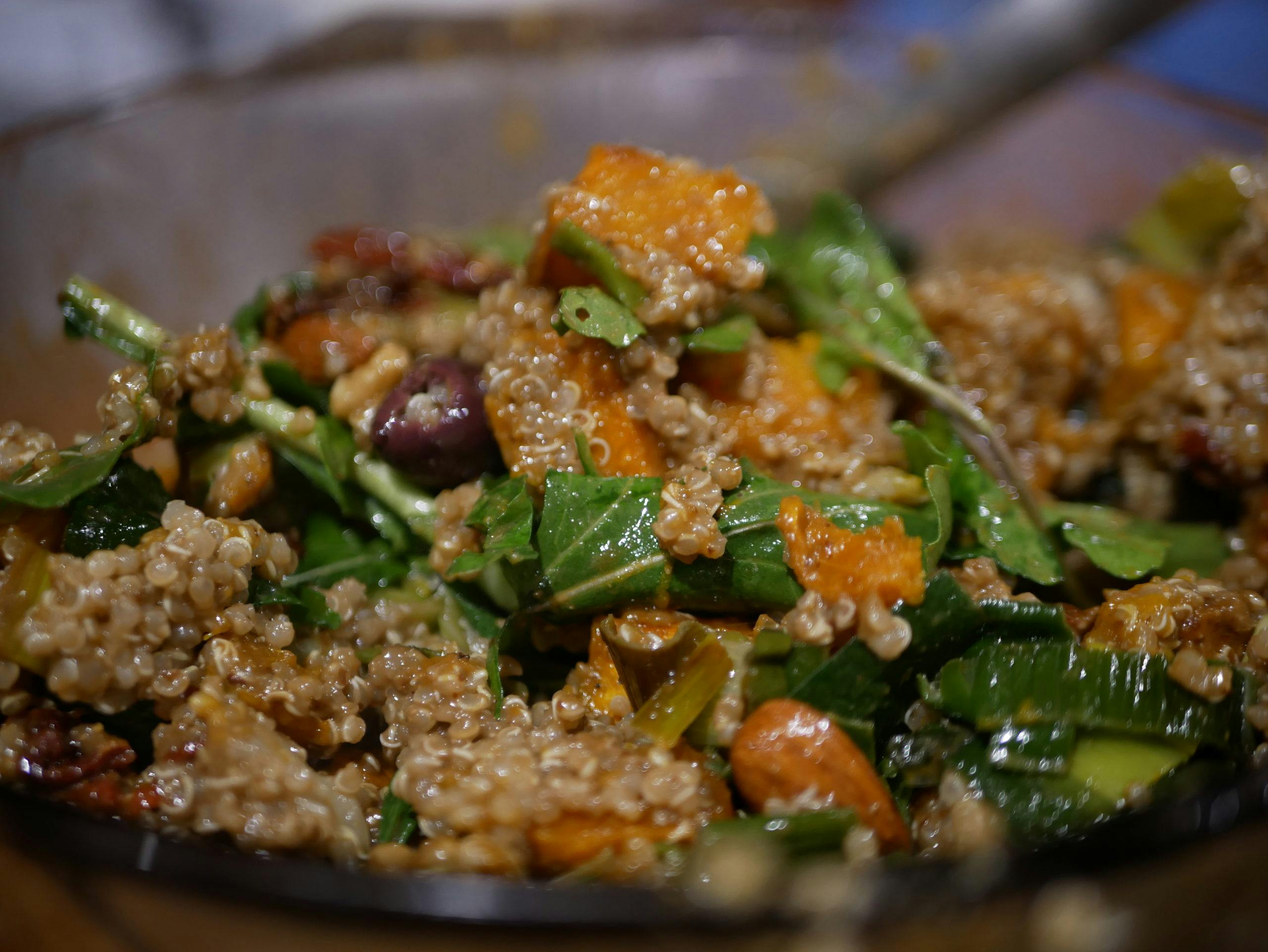 Roast Pumpkin And Quinoa Salad Wilderness Magazine