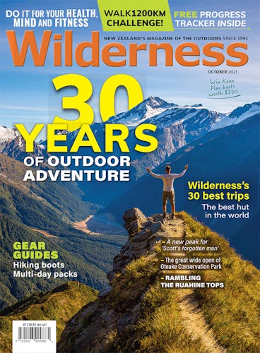 Image of the October 2021 Wilderness Magazine Cover