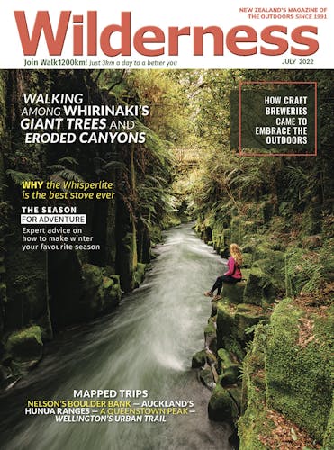Image of the July 2022 Wilderness Magazine Cover