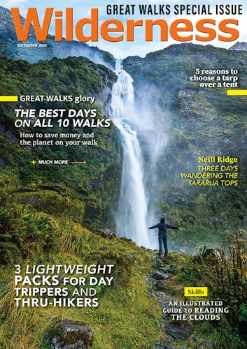 Image of the September 2022 Wilderness Magazine Cover