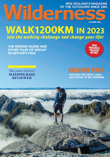 Image of the October 2022 Wilderness Magazine Cover