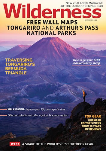 Image of the December 2022 Wilderness Magazine Cover