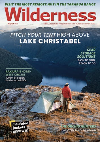 Image of the August 2023 Wilderness Magazine Cover