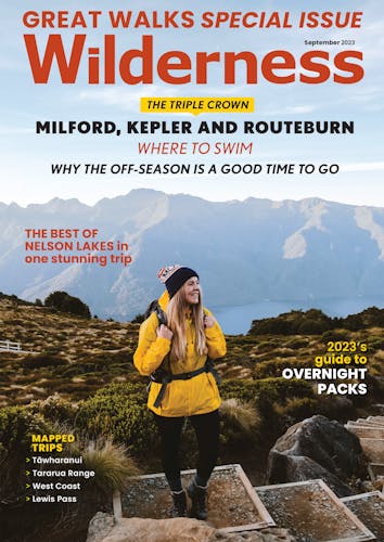 Image of the September 2023 Wilderness Magazine Cover