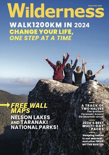Image of the December 2023 Wilderness Magazine Cover