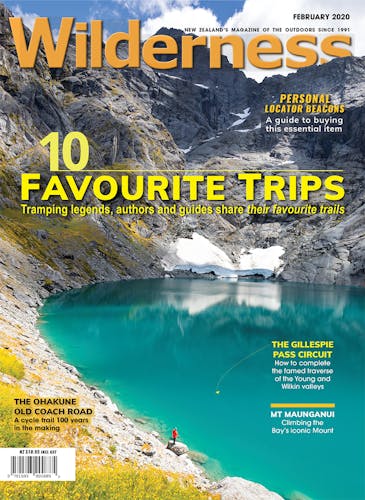 Image of the February 2020 Wilderness Magazine Cover