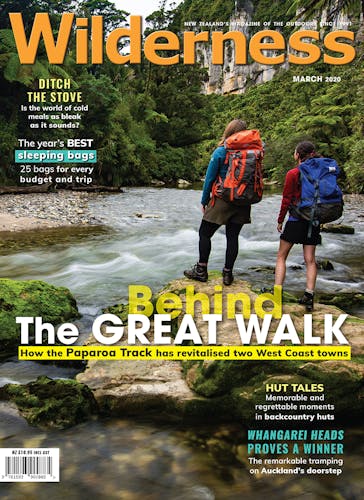 Image of the March 2020 Wilderness Magazine Cover